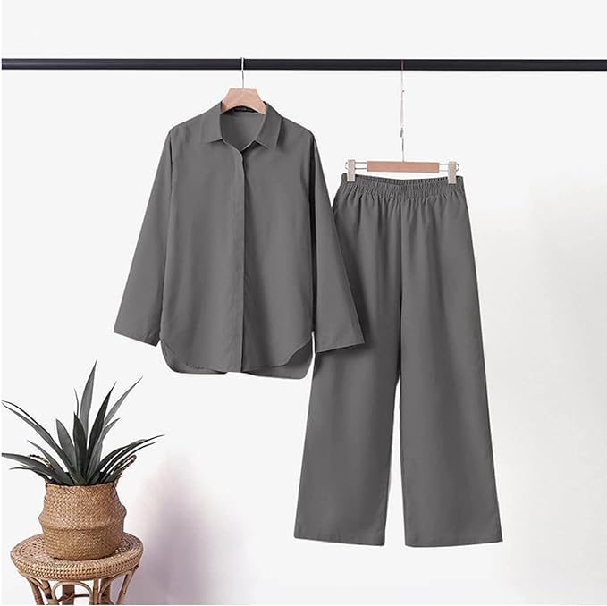 Léana | Elegantní uvolněný outfit – Čisté linie a zaručený komfort 