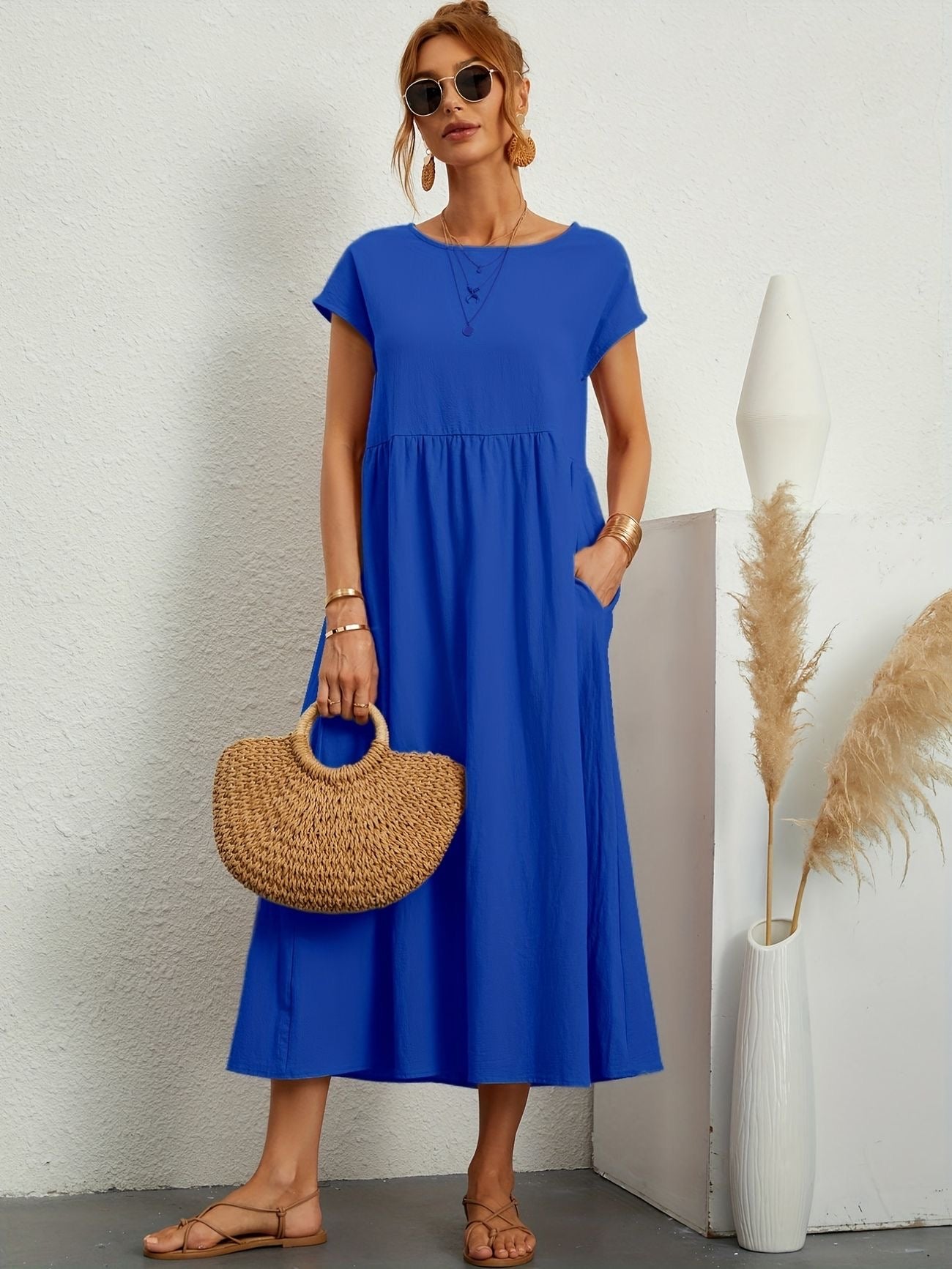 Elsa | Robe Longue Femme Pour Une Élégance Décontractée