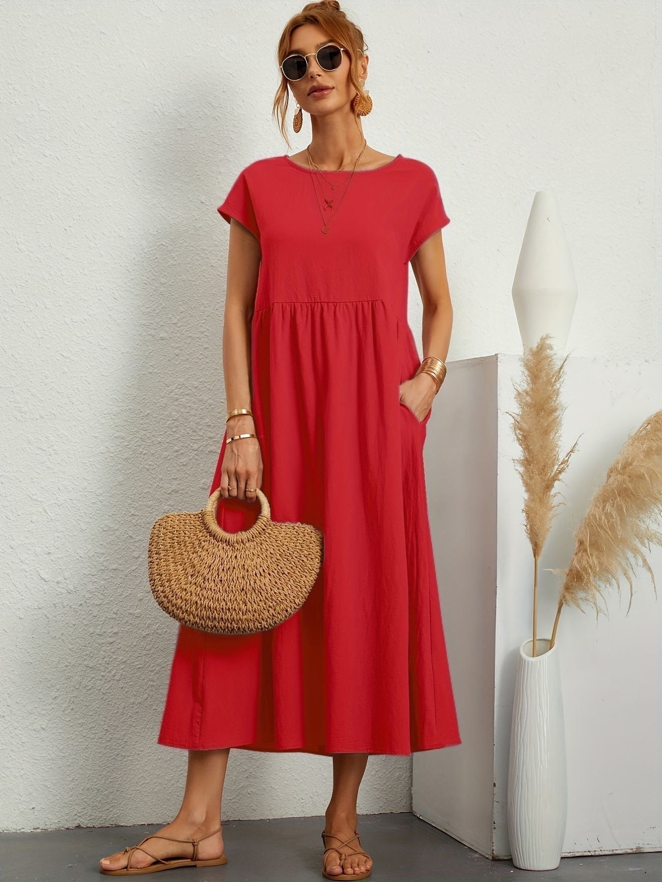 Elsa | Robe Longue Femme Pour Une Élégance Décontractée