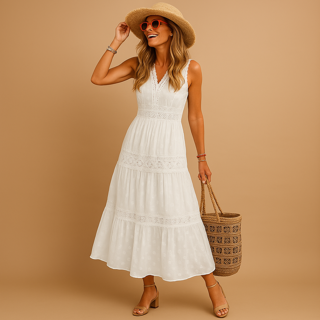 Marcelle | Boho Zomerjurk Voor Vrouwen 
