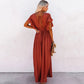 Éléonore | Robe Longue Chic Bohème – Élégance Décontractée Et Raffinée