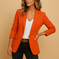 Elise | Farvet blazer med lange ærmer og elegant snit 