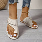 Louise | Sandaler med Kryssrem – Eleganse og Enkelhet for Sommeren 