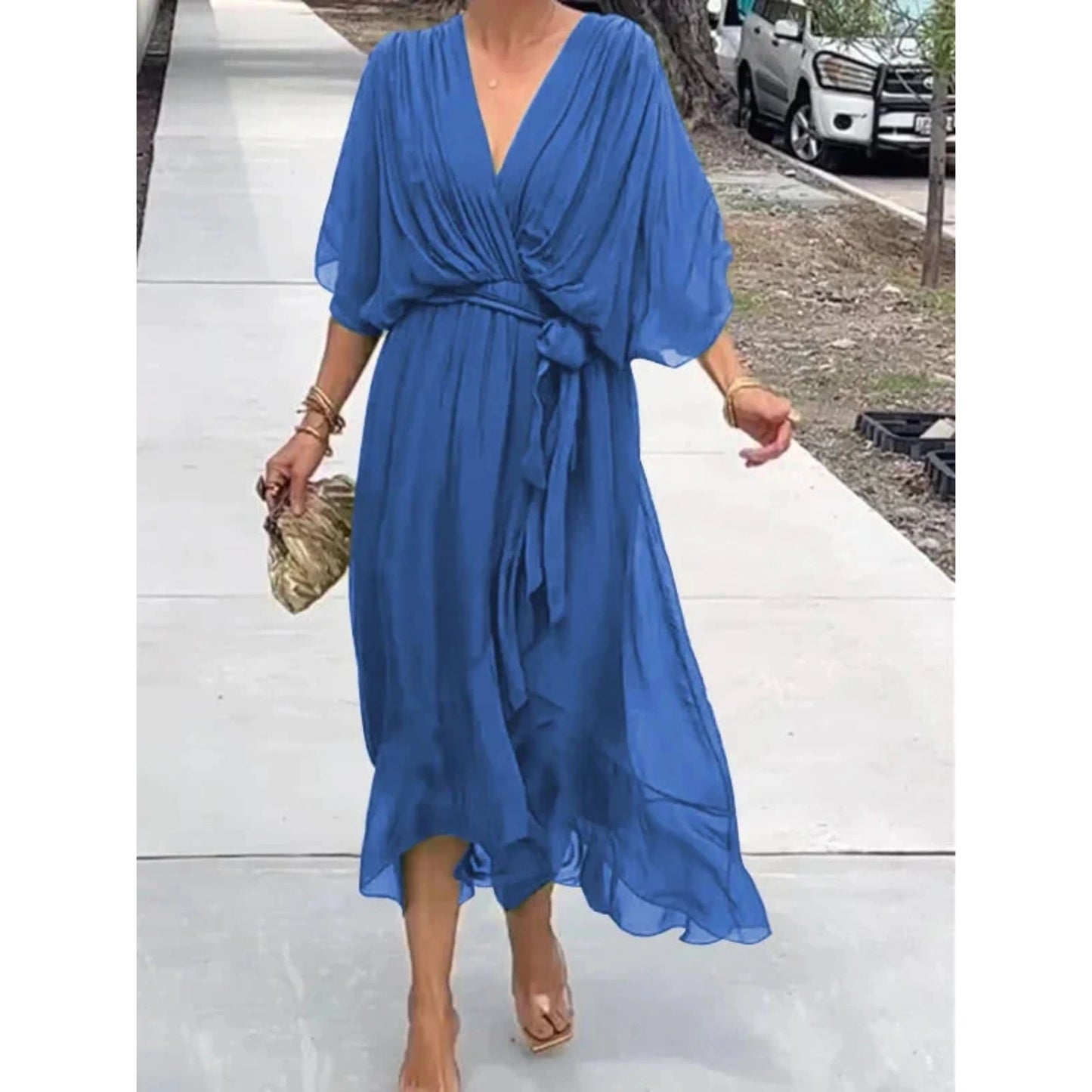 Annabelle | Robe Portefeuille – Coupe Légère Et Fluide