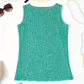 Miléna | Top Sans Manches À Sequins