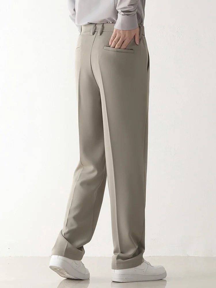 Georges | Casual Suit Pants – Lightweight Draped Fabric and Classic Finish 