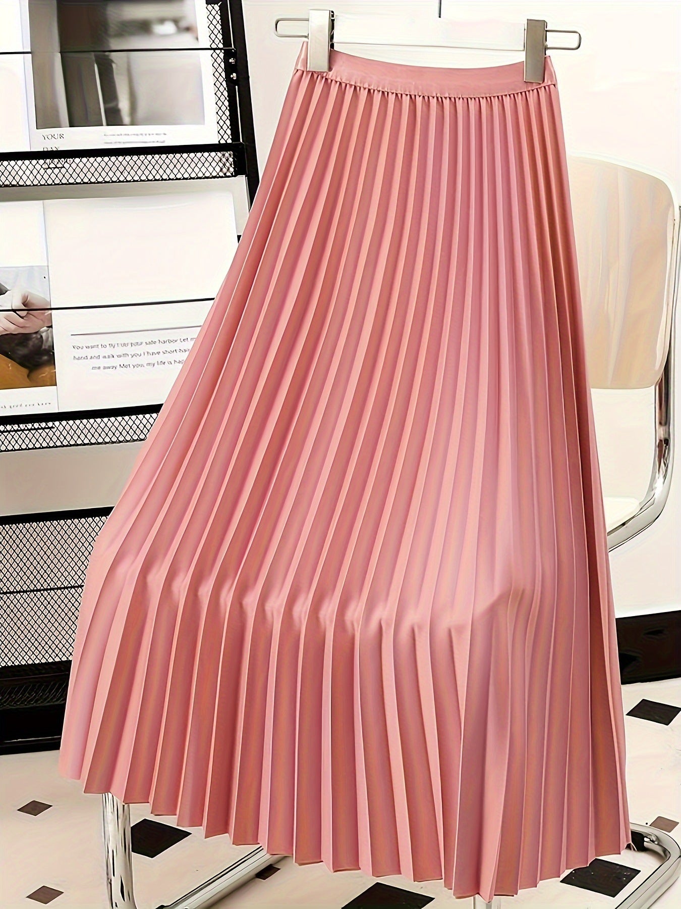 Céline | Fustă plisată cu talie înaltă – Eleganță și siluetă sublimată 