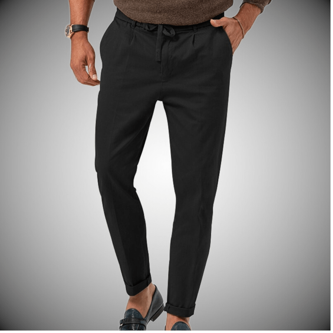 William | Pantalon Bărbați Cu Cordon – Versatil, Relaxat Și Trendy 