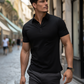 Antoine|Polo Fitted Shirt for Muscular Silhouette 